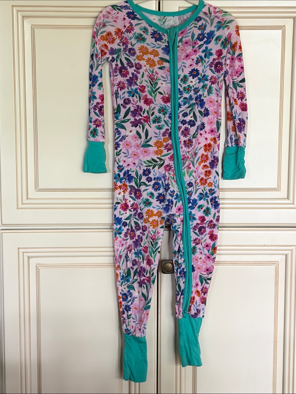Little Sleepies Floral Zippy
